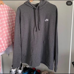 Nike Thin Grey Hoodie